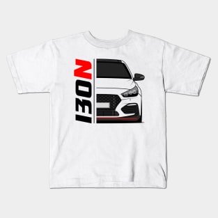 Front I30 N KDM Kids T-Shirt